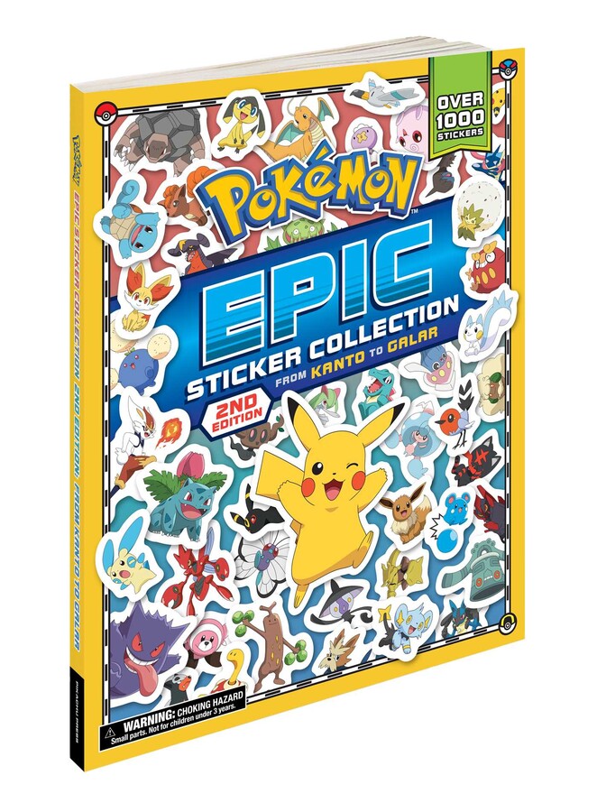 Pokemon Epic Sticker Book