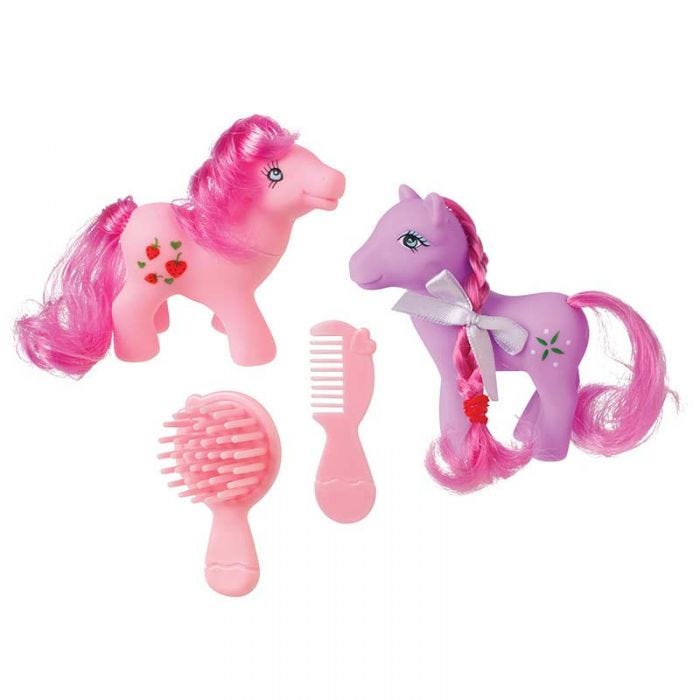Precious Ponies With Comb