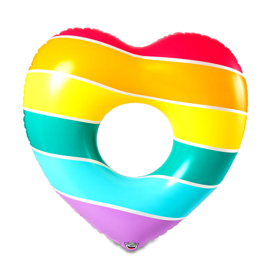 Rainbow Heart Pride Float