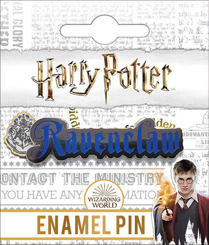 Ravenclaw Name Enamel Pin Harry Potter