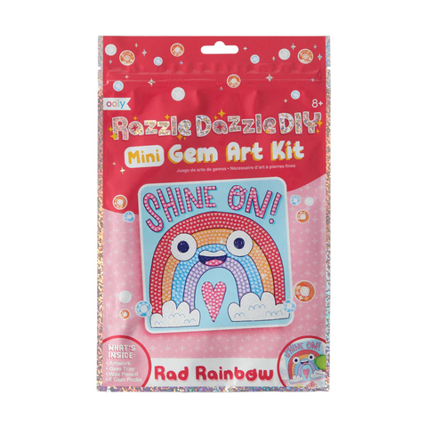 Razzle Dazzle DIY Mini Gem Art Kit Rad Rainbow
