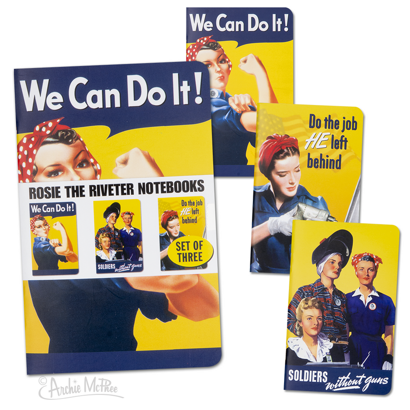Rosie The Riveter Notebook Set