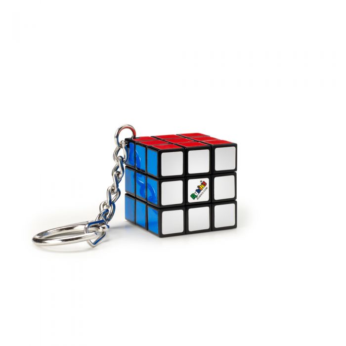 Key Chain Ruby Rubik's Cube Keychain – www.shoptherocket.com