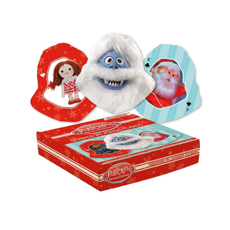 Rudolph Shaped Playing Cards – www.shoptherocket.com