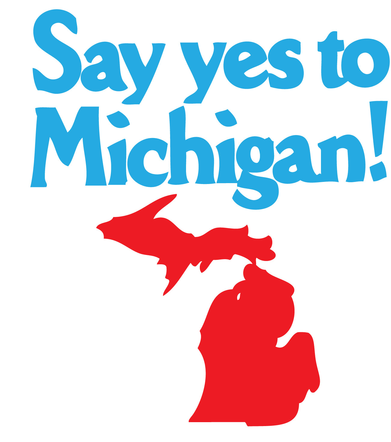 Card Say Yes To Michigan