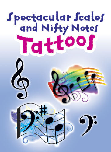 Spectacular Scales & Nifty Notes Music Tattoos