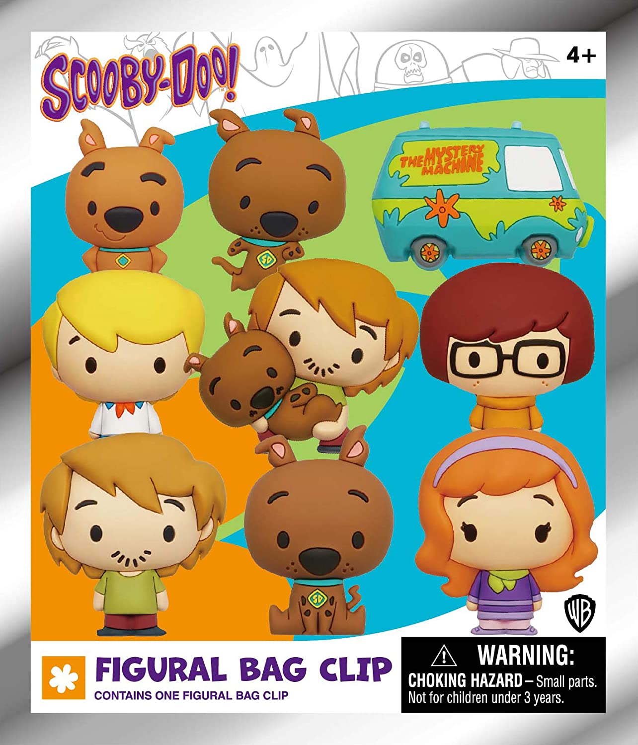 Scooby-Doo Figural Bag Clip Series 1