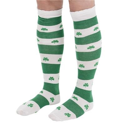 Shamrock Knee-High Socks St. Patrick's Day