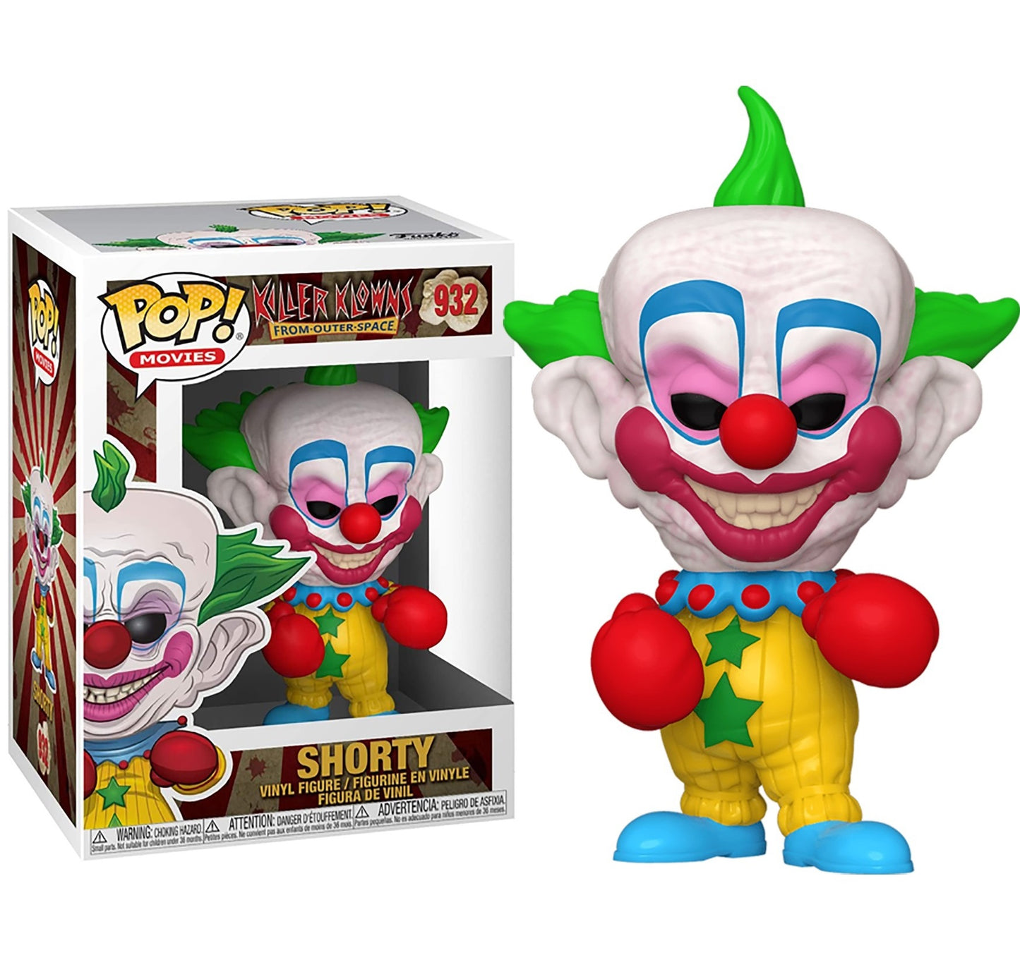 Shorty POP Figure Killer Klowns From Outer Space