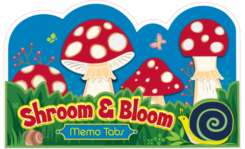 Shroom And Bloom Memo Tabs