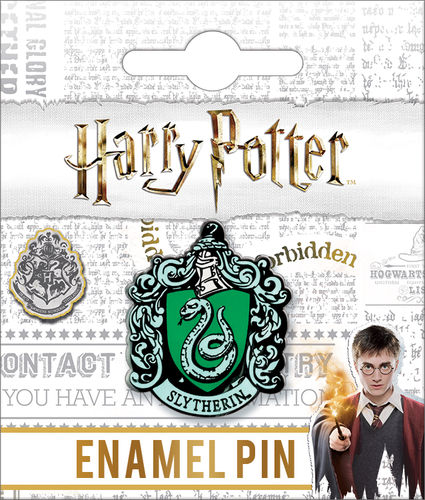 Harry Potter Stickers - Slytherin House Pride Enamel Sticker