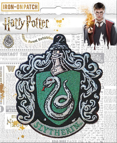 Slytherin Crest Iron-On Patch Harry Potter