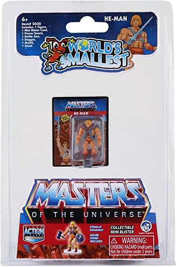 World's Smallest Masters Of The Universe Figure Assorted