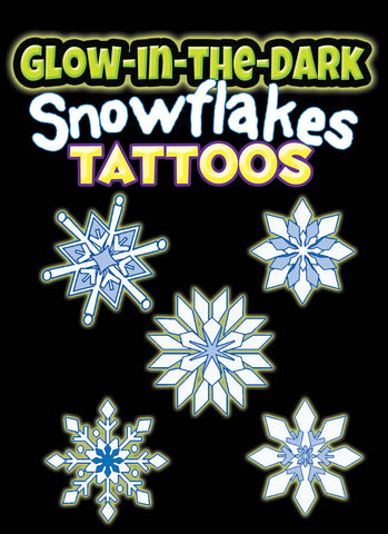 Snowflakes Glow Tattoos