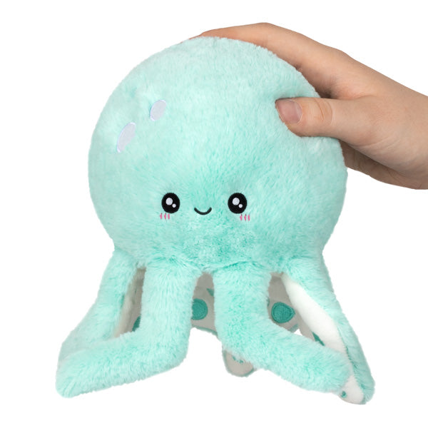 Mint Octopus Plush Snugglemi Snackers 4.5"
