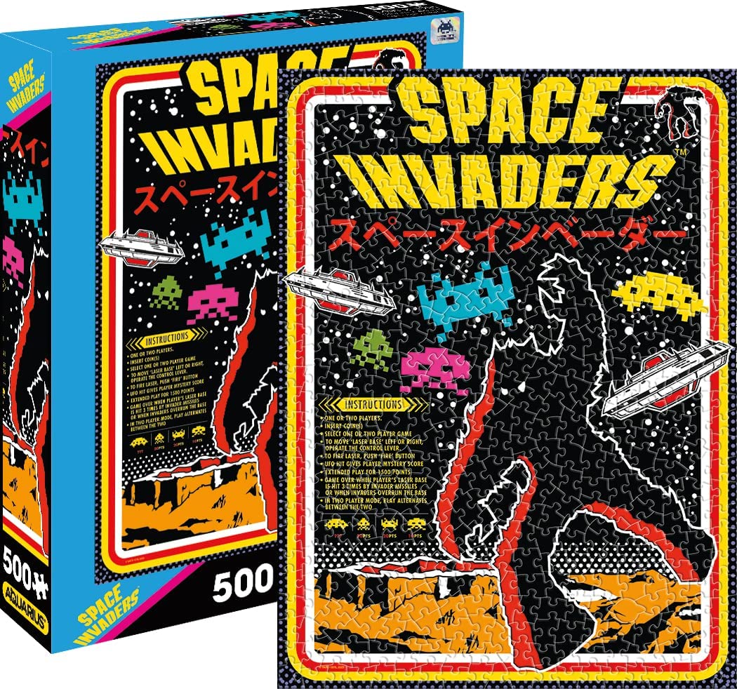 Space Invaders Puzzle 500 pc