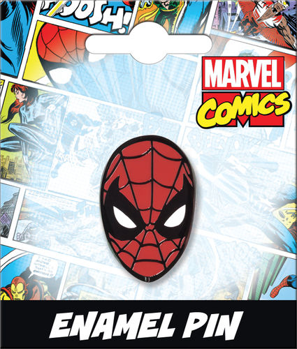 Spider-Man Head Enamel Pin