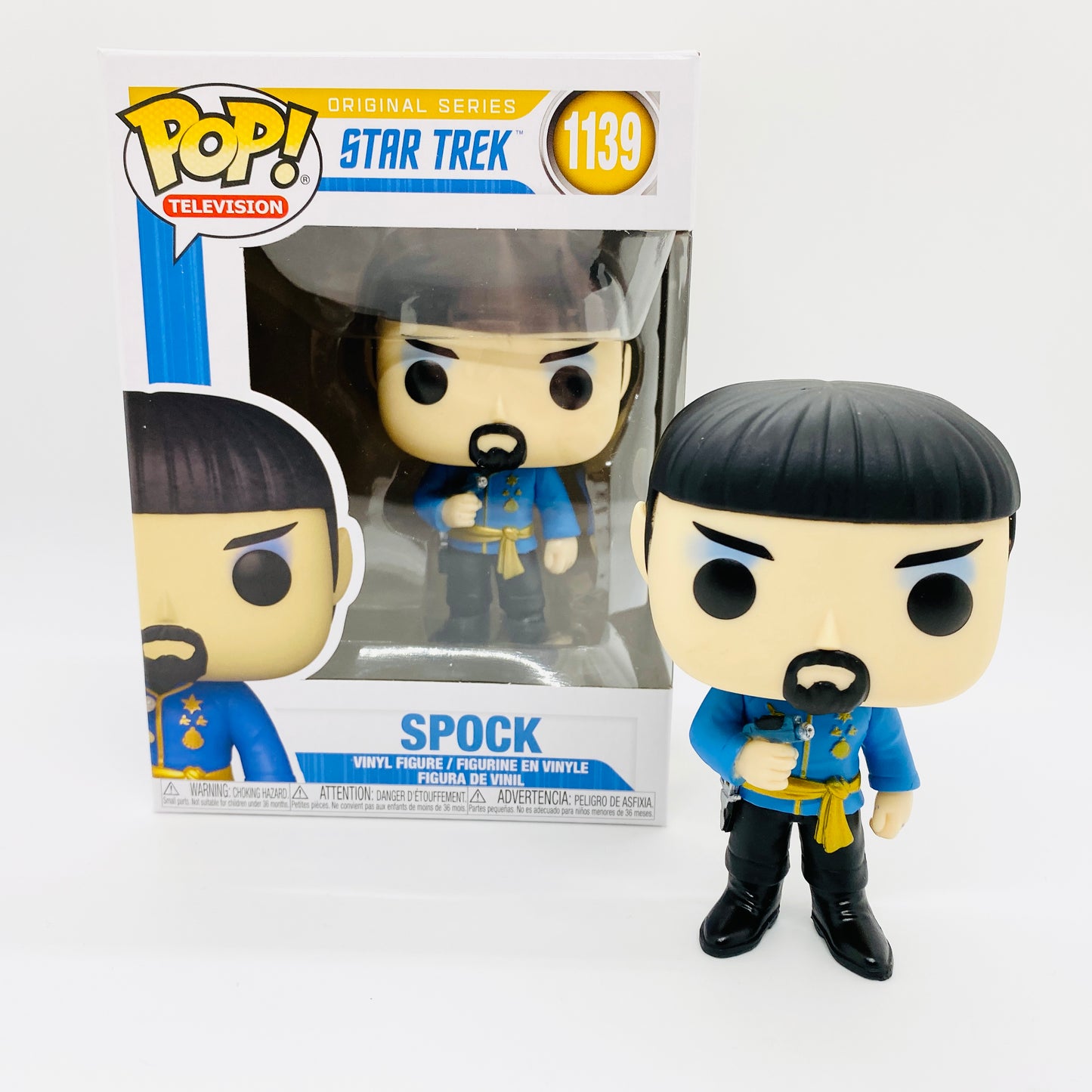Spock Mirror Mirror POP Figure Star Trek