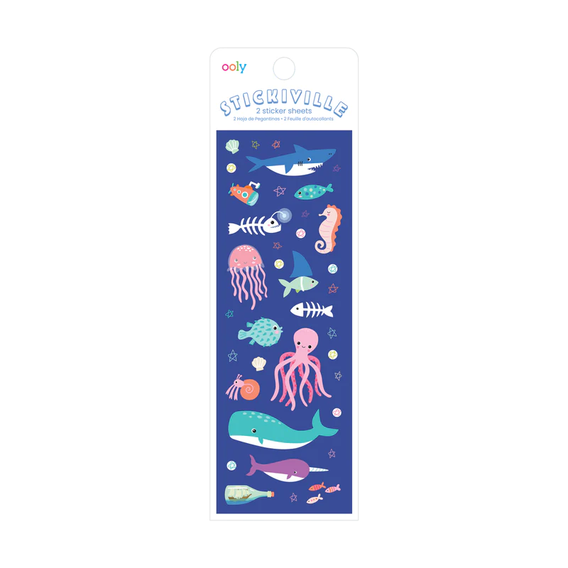 Stickiville Deep Sea Stickers Skinny