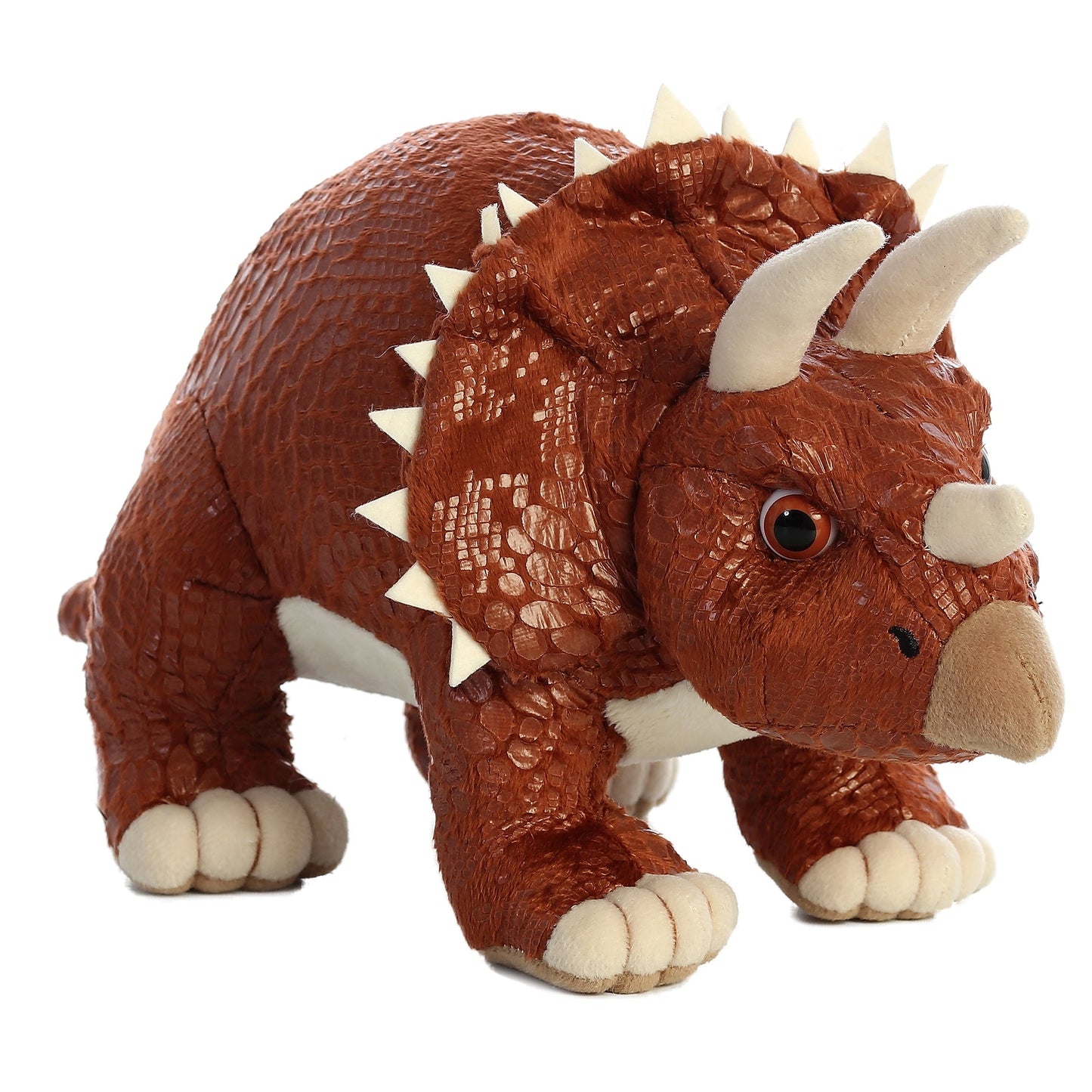 Stomp Triceratops Plush 10"