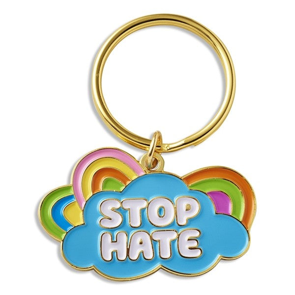 Stop Hate Keychain