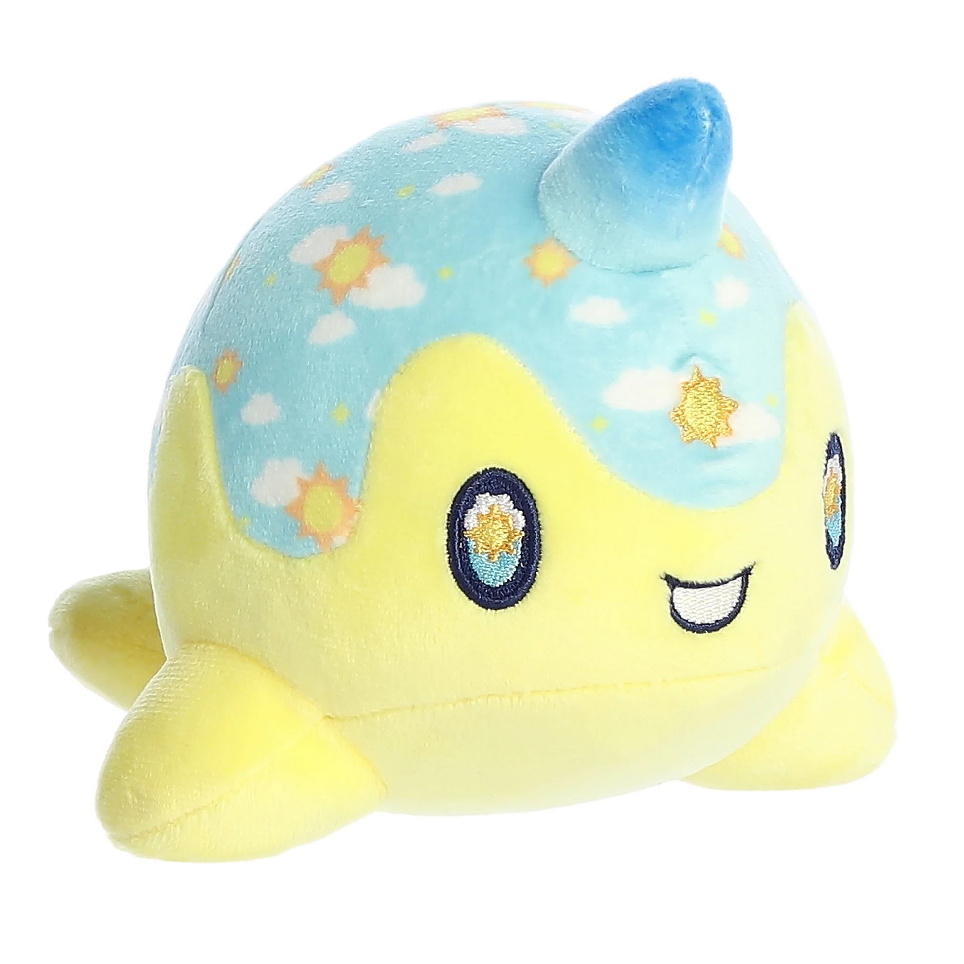Sunny Day Nomwhal Plush 7" Tasty Peach