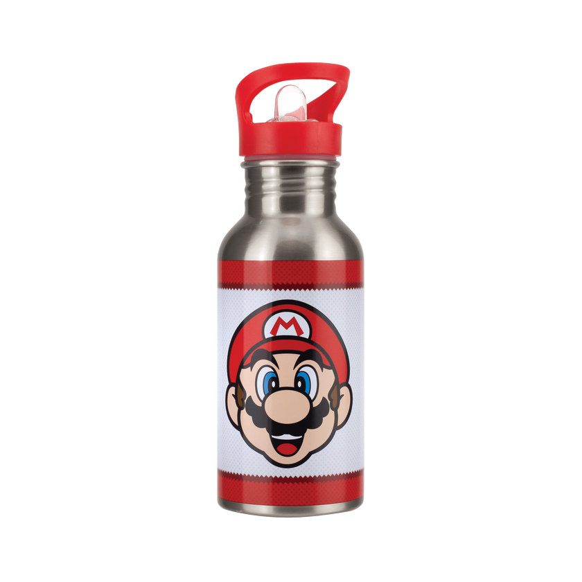 Super Mario Metal Water Bottle
