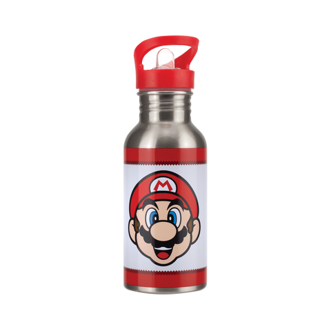 Super Mario Metal Water Bottle