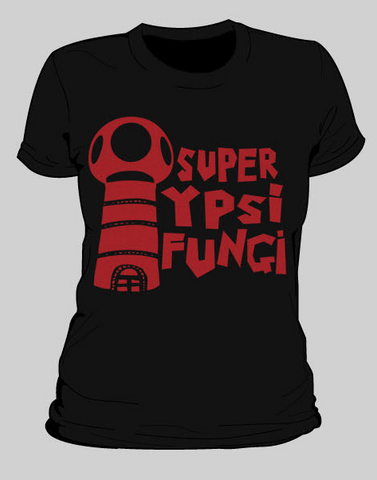 Super Ypsi Fungi Womens T-Shirt