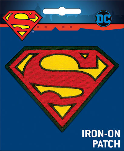 Superman Logo Iron-On Patch DC Comics