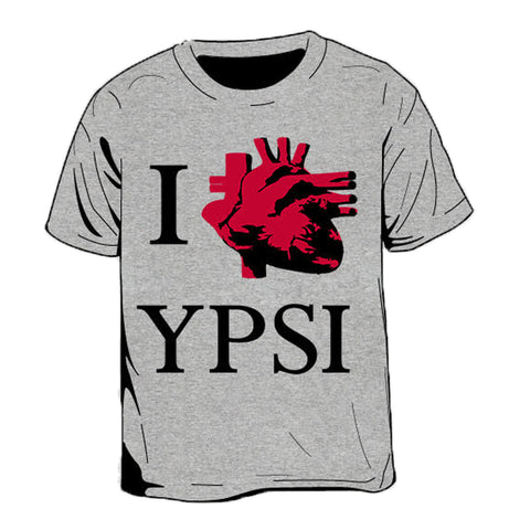 I Real Heart Ypsi Kid's T-Shirt