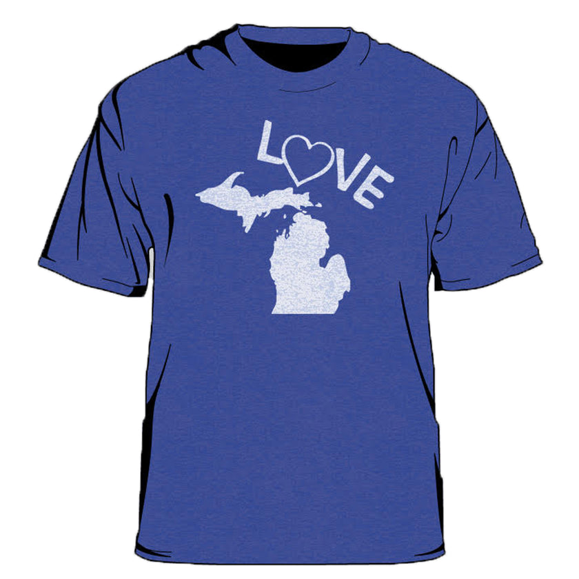 Love Michigan Men's T-Shirt
