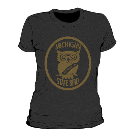 Michigan State Bird Womens T-Shirt