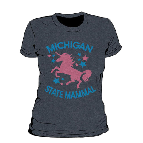 Michigan State Mammal Womens T-Shirt