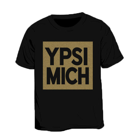 Ypsi Mich Gold Kid's T-Shirt