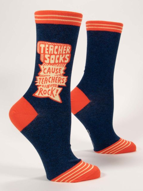 Teachers Socks 'Cause Teachers Rock Women's Socks