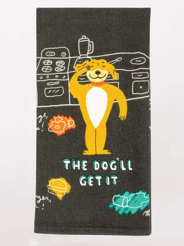 The Dogll Get It Dish Towel