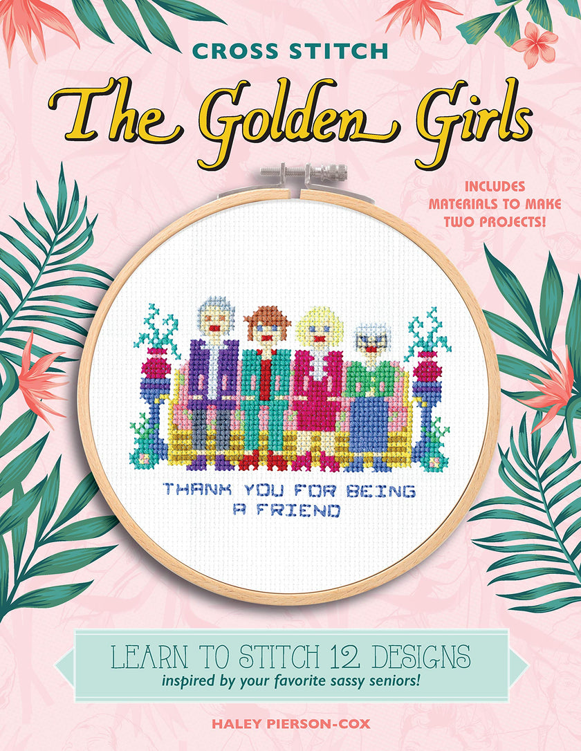 Golden Girls Cross Stitch Book Kit