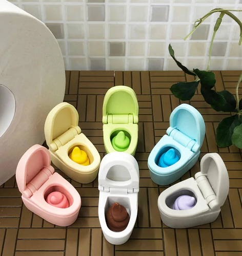Toilet With Poop Eraser Iwako