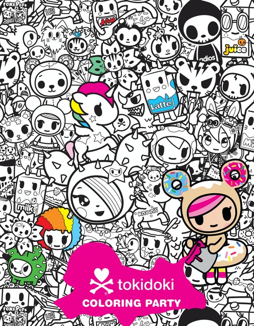 Tokidoki Coloring Party Coloring Book