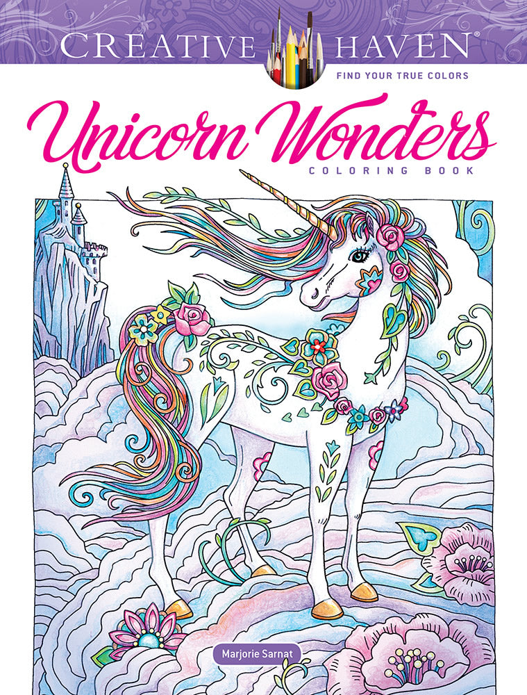 Unicorn Wonders Coloring Book Creative Haven