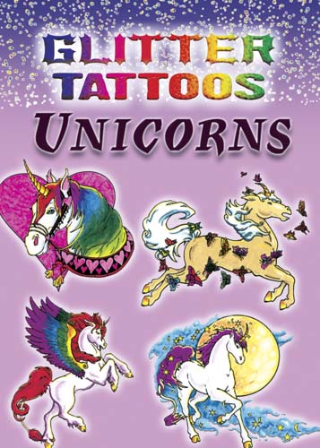 Glitter Unicorns Tattoos