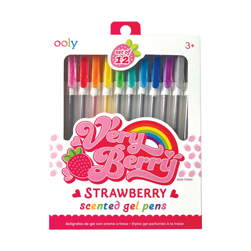 Very Berry 12 Scented Gel Pens