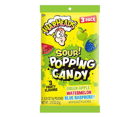 Warheads Sour Popping Candy