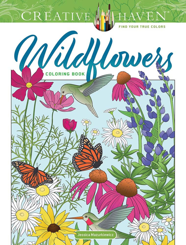 Wildflowers Coloring Book Creative Haven