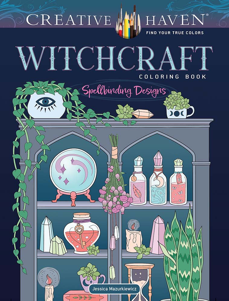 Witchcraft Coloring Book Creative Haven