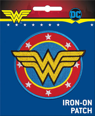 Wonder Woman Logo Iron-On Patch DC Comics