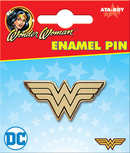 Wonder Woman Logo Enamel Pin DC Comics