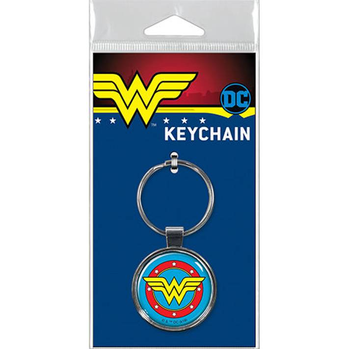Wonder Woman Logo Keyring DC Comics