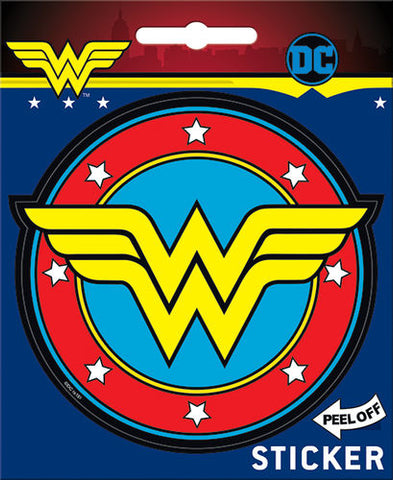 Wonder Woman Logo Sticker DC Comics